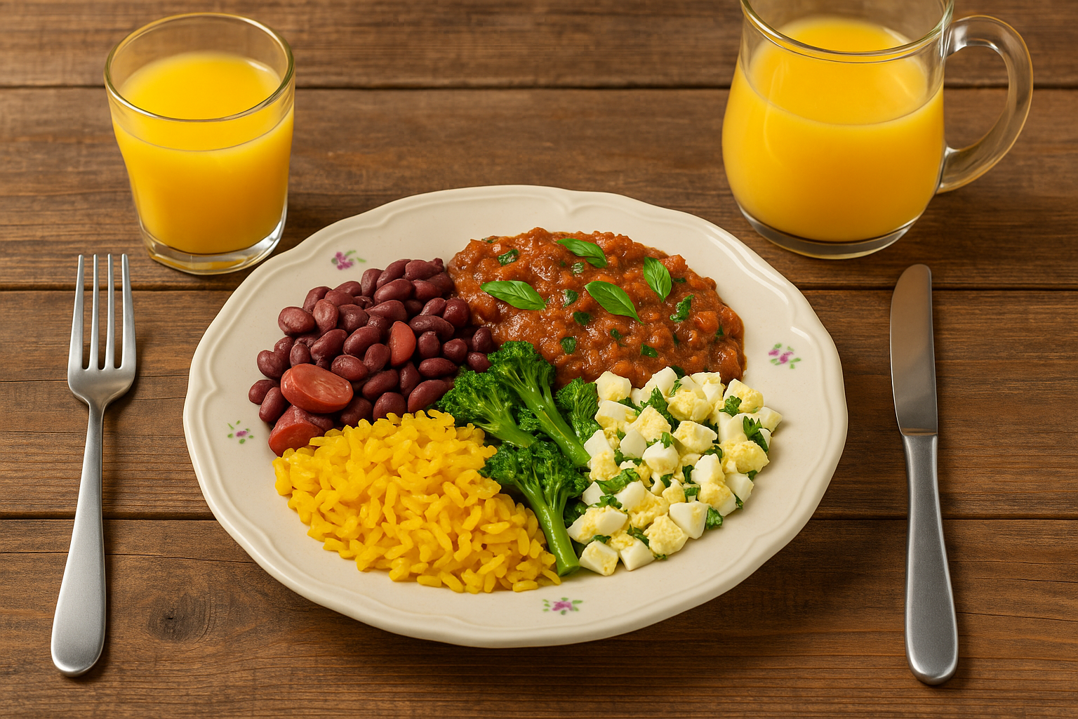 Almoço Caseiro Mediterrâneo